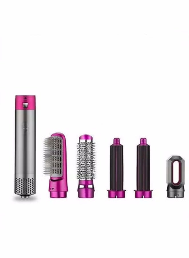 مجفف الشعر متعدد الوظائف 5 في 1: فرشة أيونات سالبة عالية السرعة للفروق، زيادة الحجم، التقوية، وتشكيل الموجات - أداة مهنية للصالون - Image 2